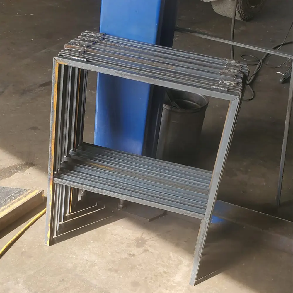 Image of A-Frame sign frames that have been welded by Branson Welding & Fabrication.